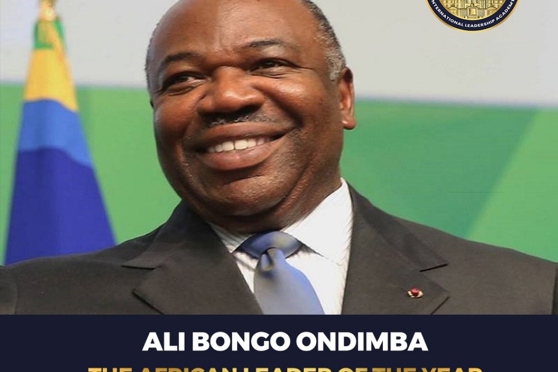 Persons of the Year : Ali Bongo Ondimba élu "Leader africain de l'année 2022"  par le magazine Omondo Prime et l' International Collège pour le Leadership Mondial"